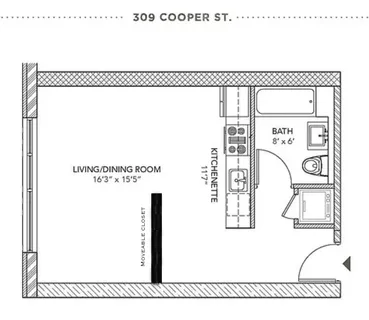 $450,000 | 309 Cooper Street, Unit 2A | Bushwick