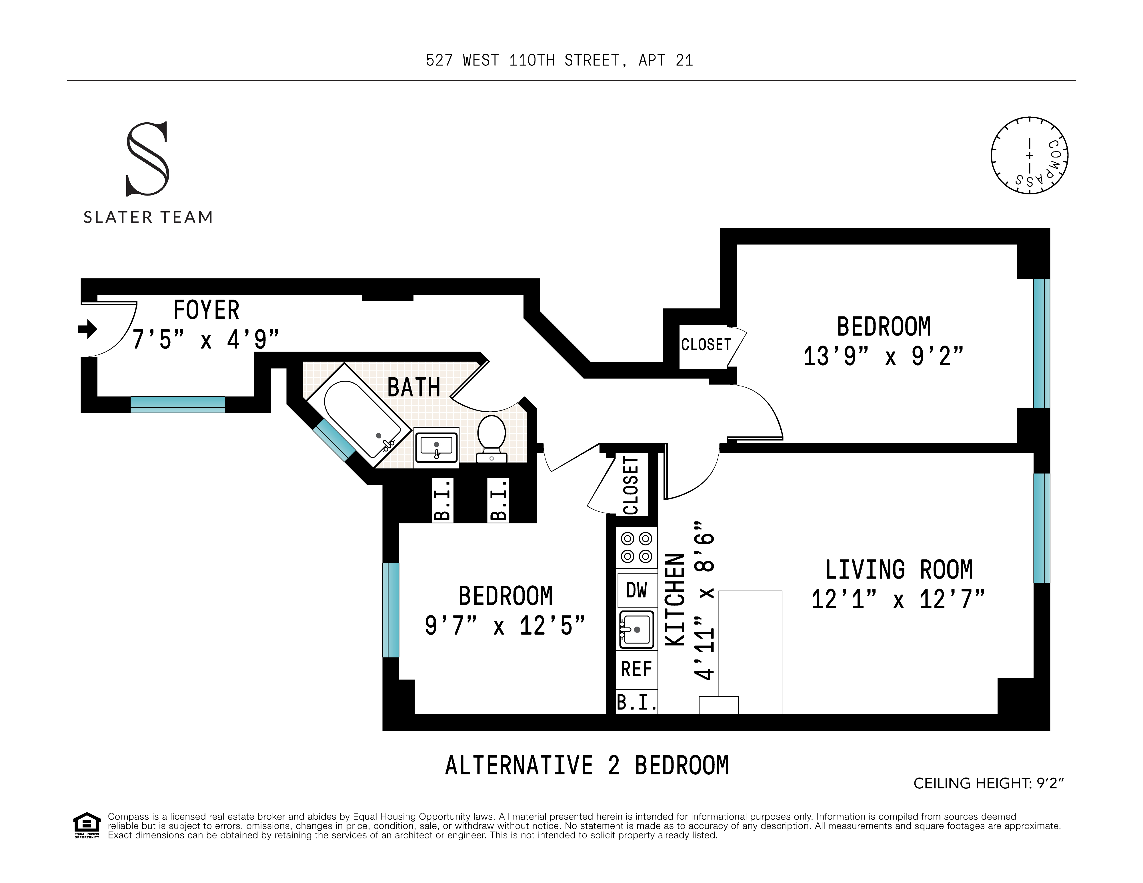 527 West 110th Street, Unit 21 Manhattan, NY 10025 - Photo 8 of 8