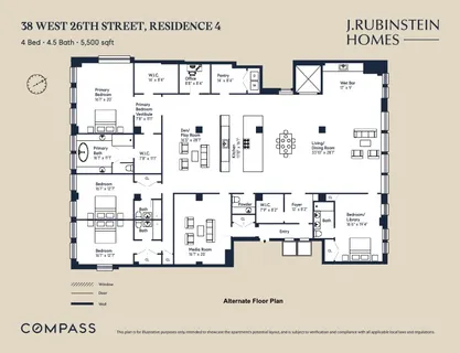 $5,500,000 | 38 West 26th Street, Unit 4 | NoMad
