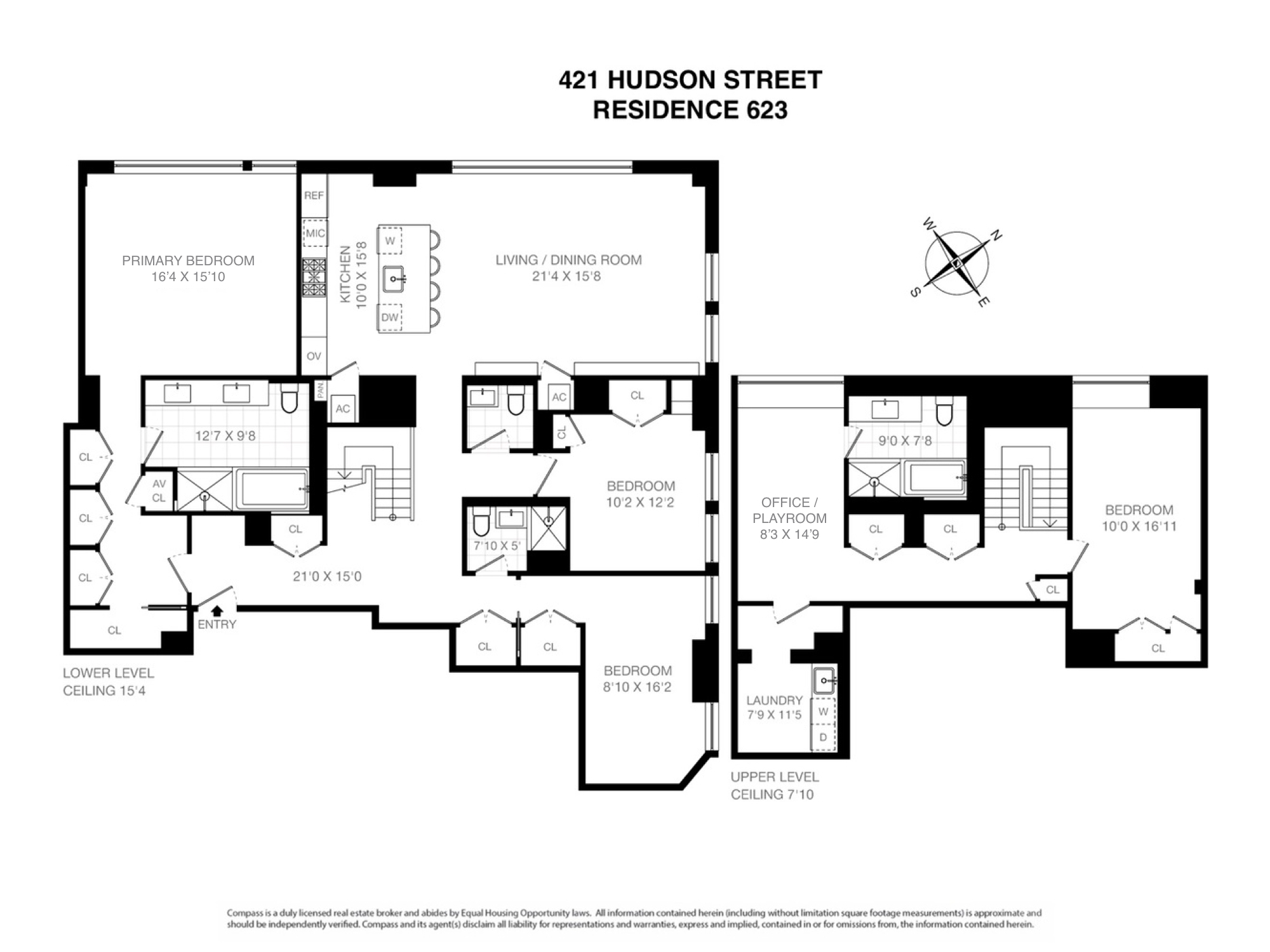 421 Hudson Street, Unit 623 Manhattan, NY 10014 - Photo 19 of 19