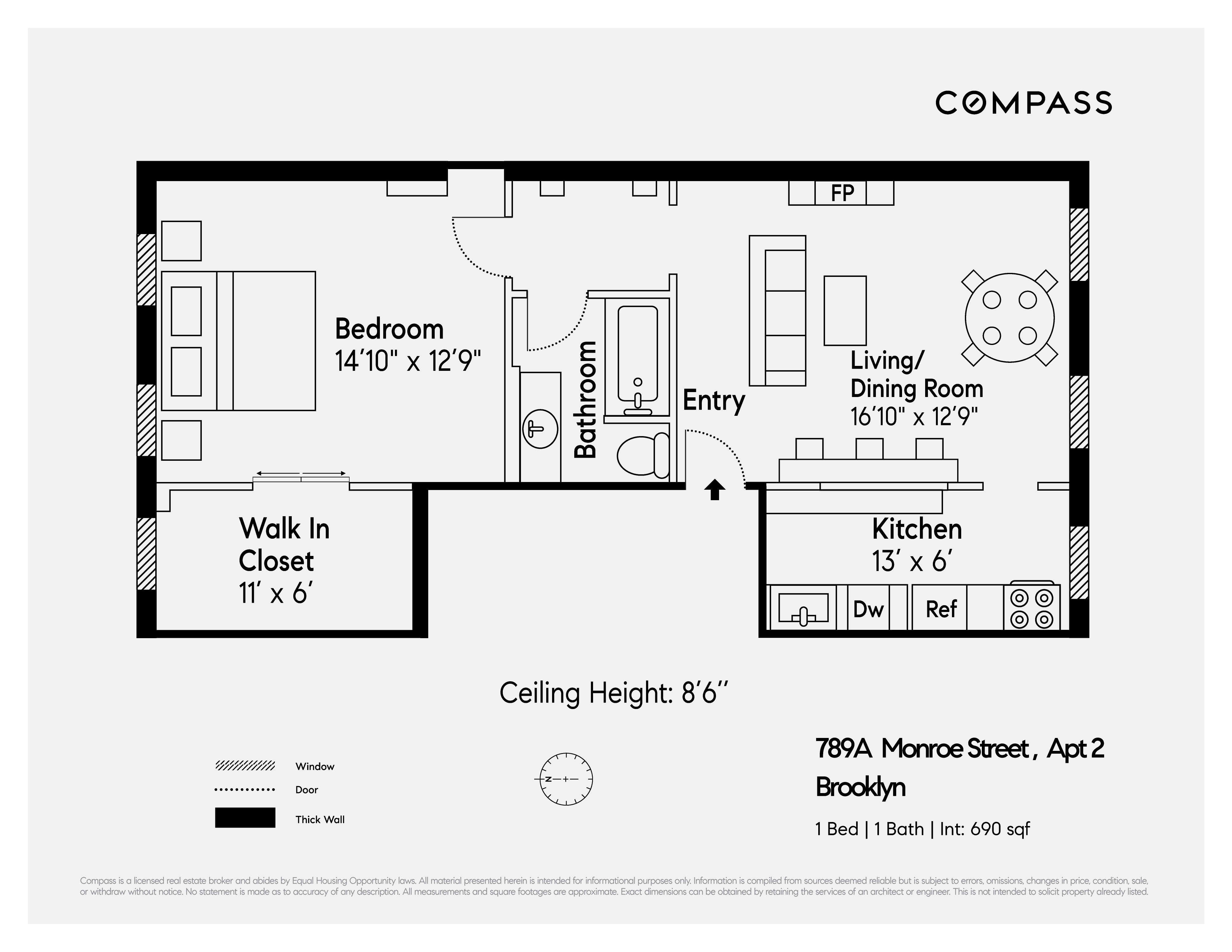 789 A Monroe Street, Unit 2 Brooklyn, NY 11221 - Photo 8 of 8 a picture of a park
