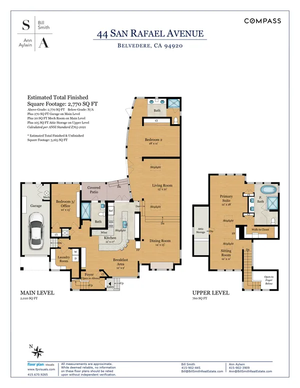 $5,995,000 | 44 San Rafael Avenue, Belvedere, CA 94920