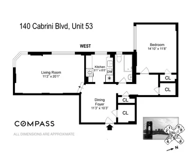 $475,000 | 140 Cabrini Boulevard, Unit 53 | Hudson Heights