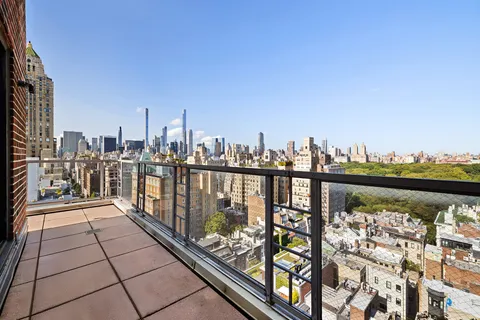 a view of ocean from a balcony