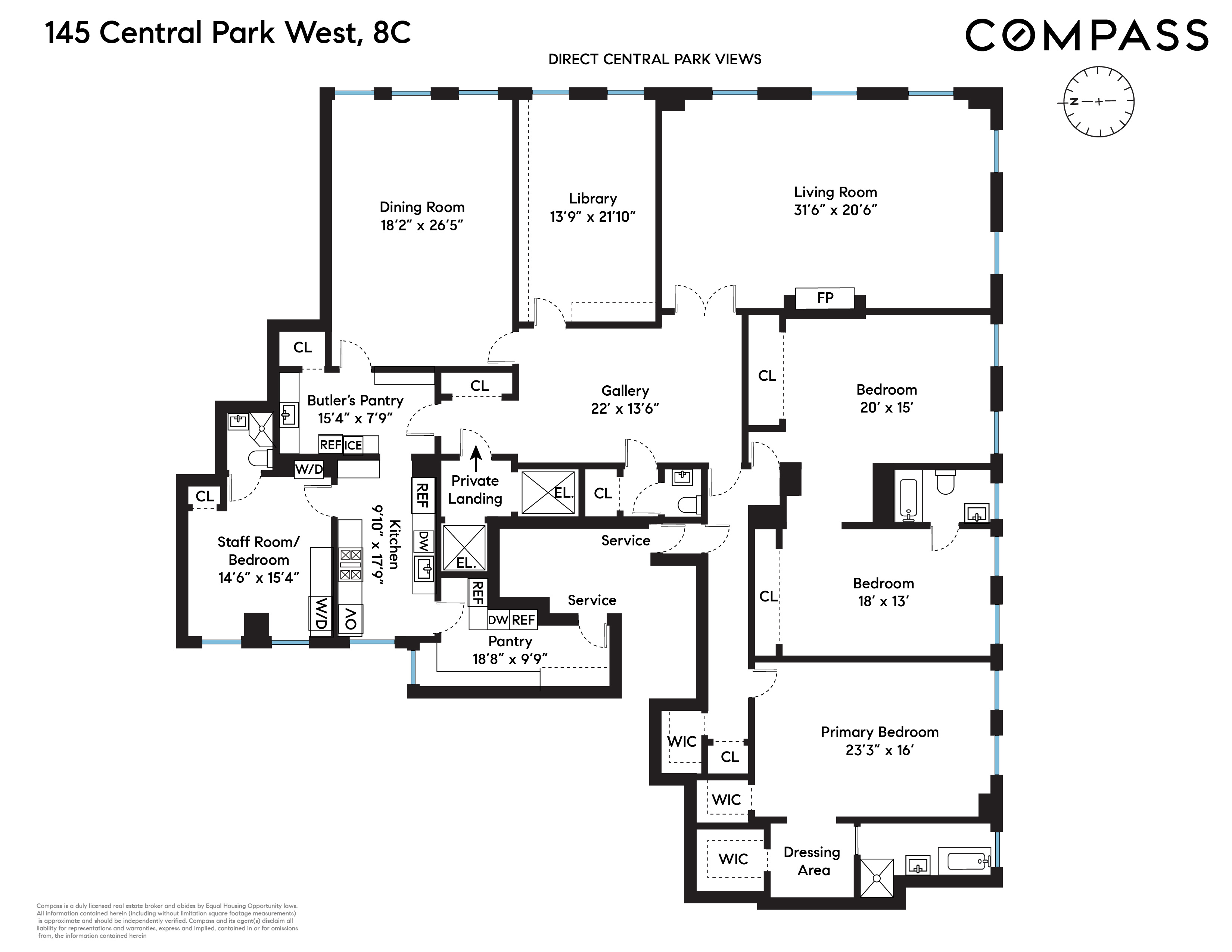 145-146 Central Park West, Unit 8C Manhattan, NY 10023 - Photo 16 of 17 unknown