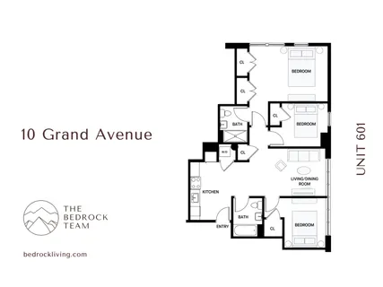 $5,100 | 10 Grand Avenue, Unit 601 | Clinton Hill