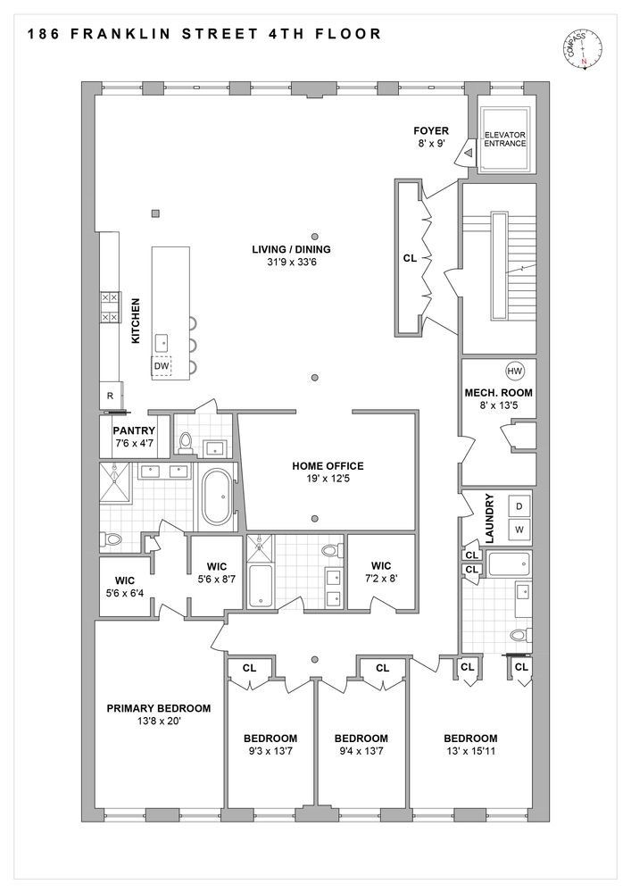 186 Franklin Street, Unit 4 Manhattan, NY 10013 - Photo 16 of 16