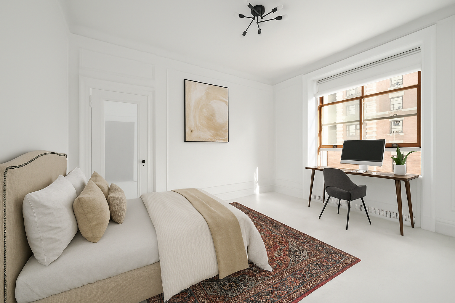 225 West 86th Street, Unit 301 Manhattan, NY 10024 - Photo 5 of 7 a bedroom with a bed and chair