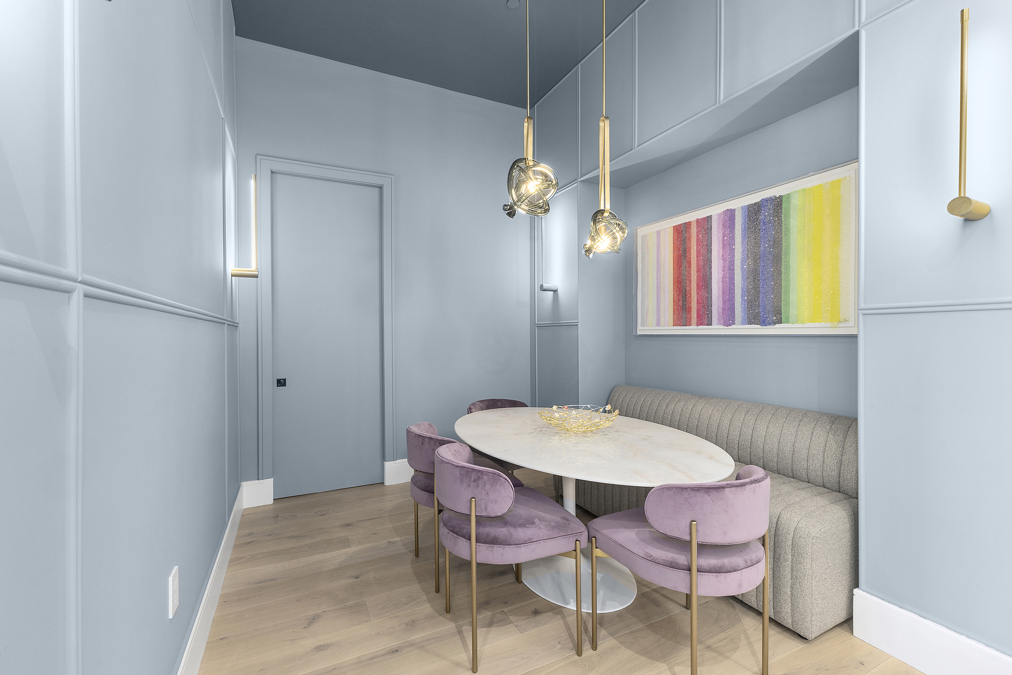 360 Furman Street, Unit 507/508 Brooklyn, NY 11201 - Photo 4 of 43 a dining room with furniture and window