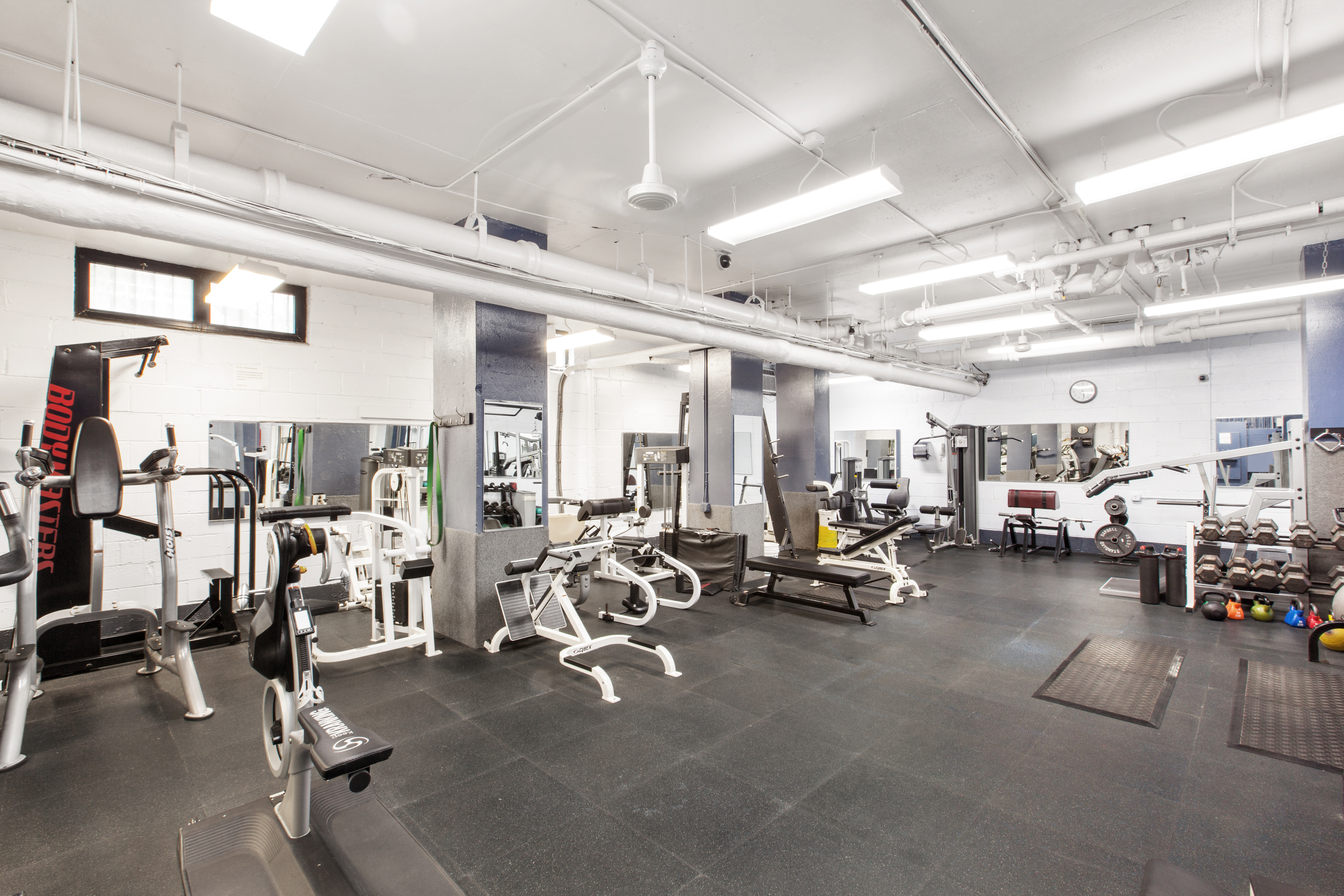 70-25 Yellowstone Boulevard, Unit 8N Queens, NY 11375 - Photo 13 of 19 a view of a room with gym equipment