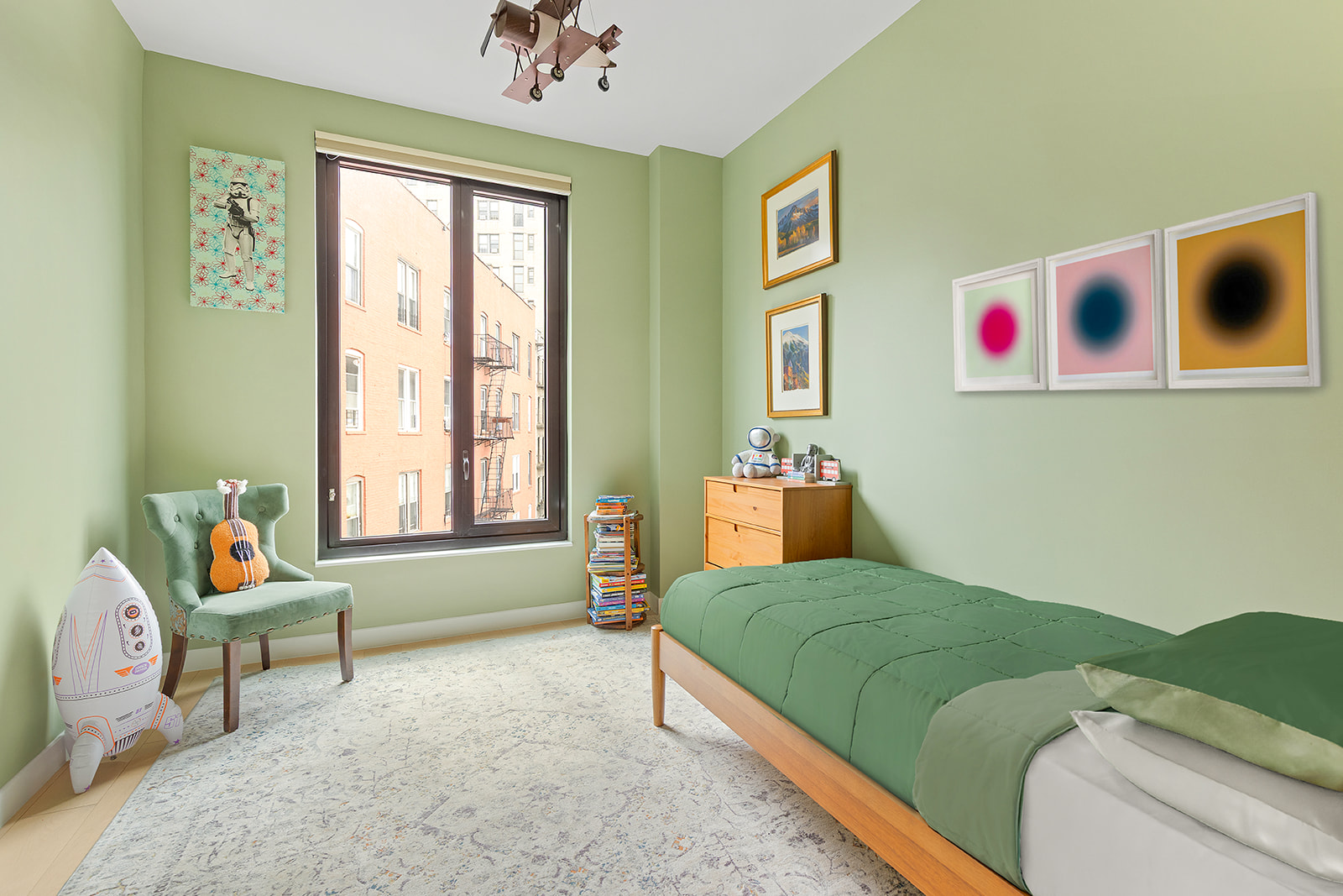 856 Washington Avenue, Unit 6A Brooklyn, NY 11238 - Photo 7 of 15 a bedroom with a bed and a window