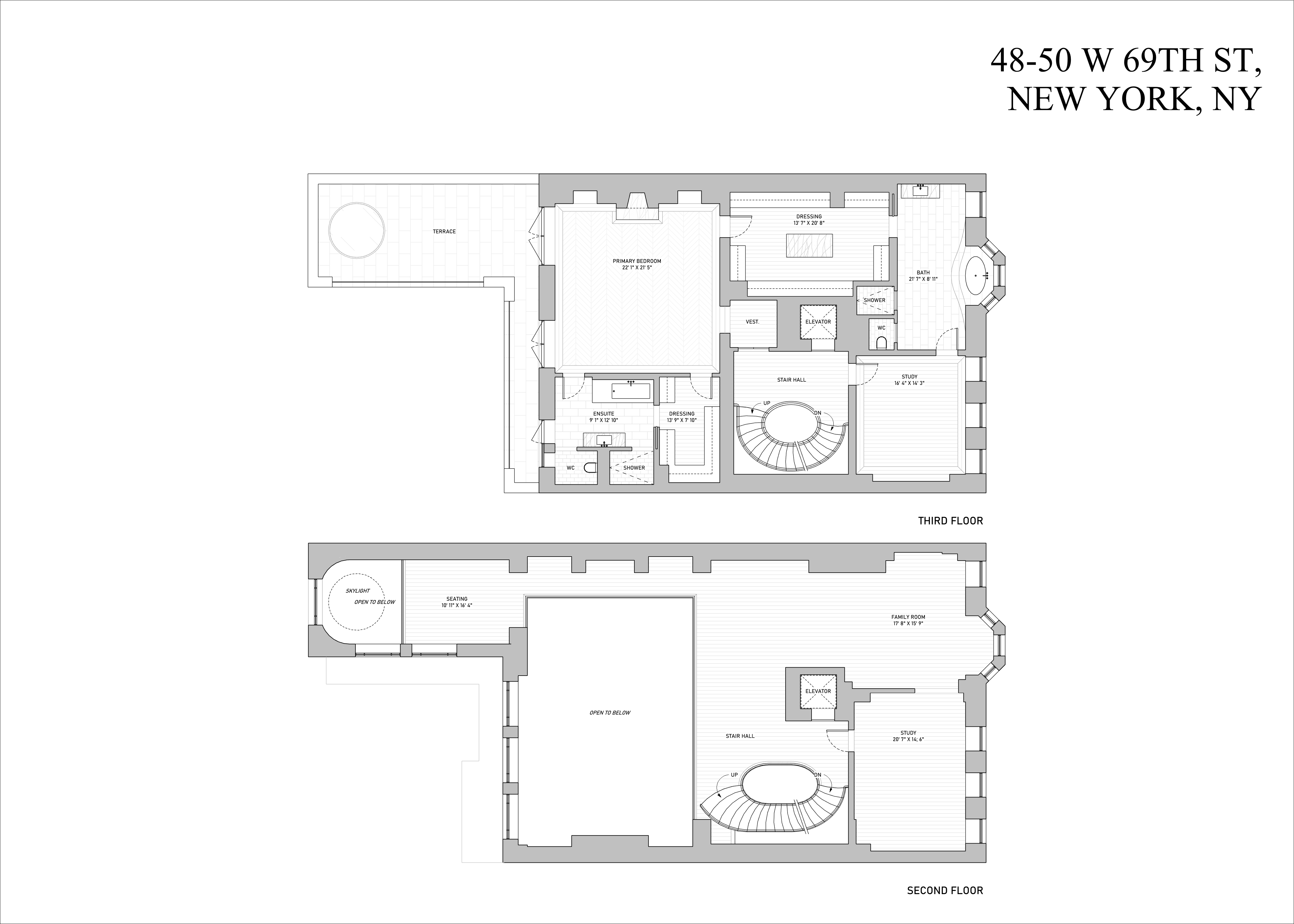 48-50 West 69th Street Manhattan, NY 10023 - Photo 31 of 33 a picture of a bench in front