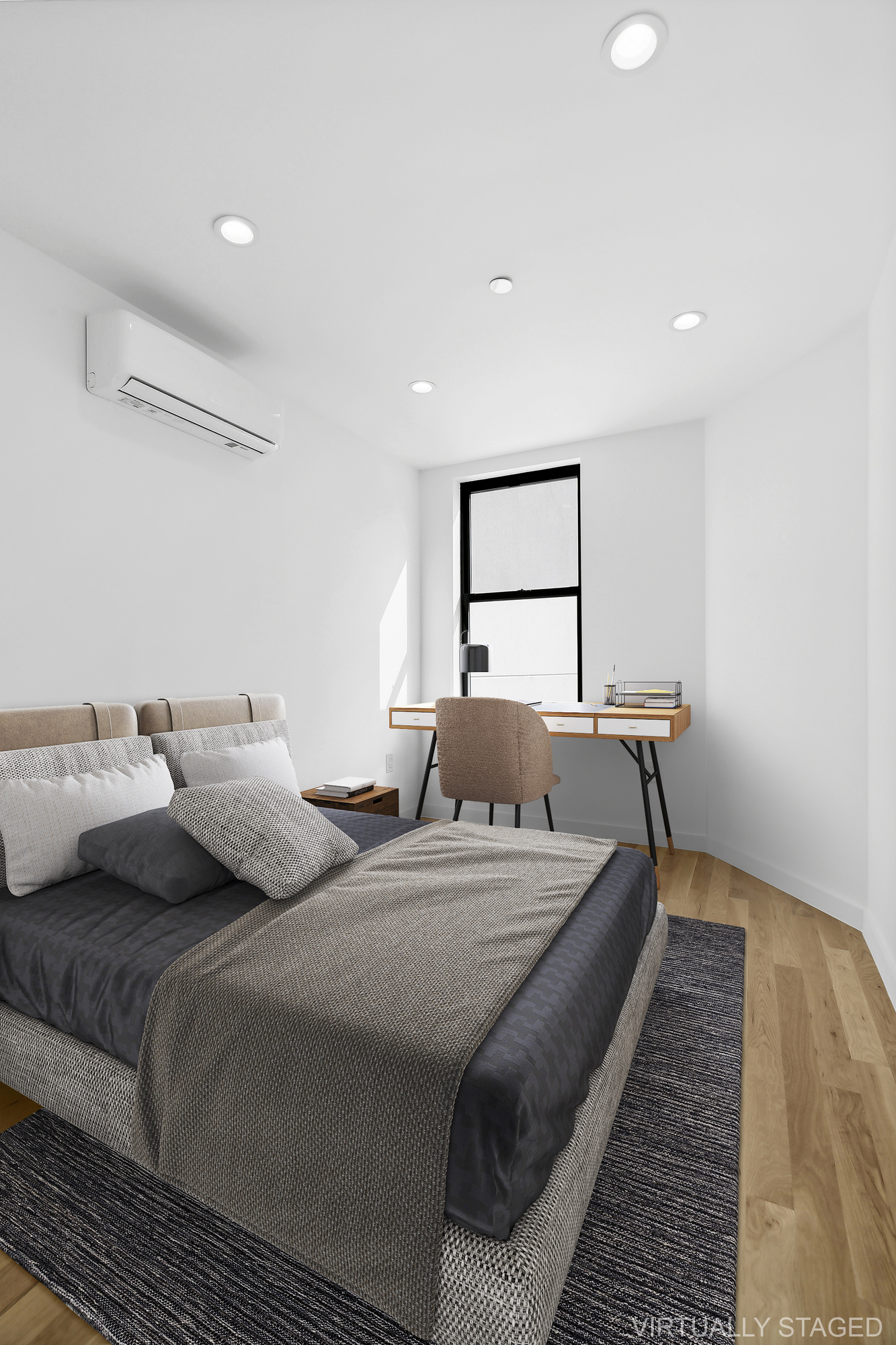 116 Madison Street Brooklyn, NY 11216 - Photo 7 of 20 a bedroom with bed and a night stand