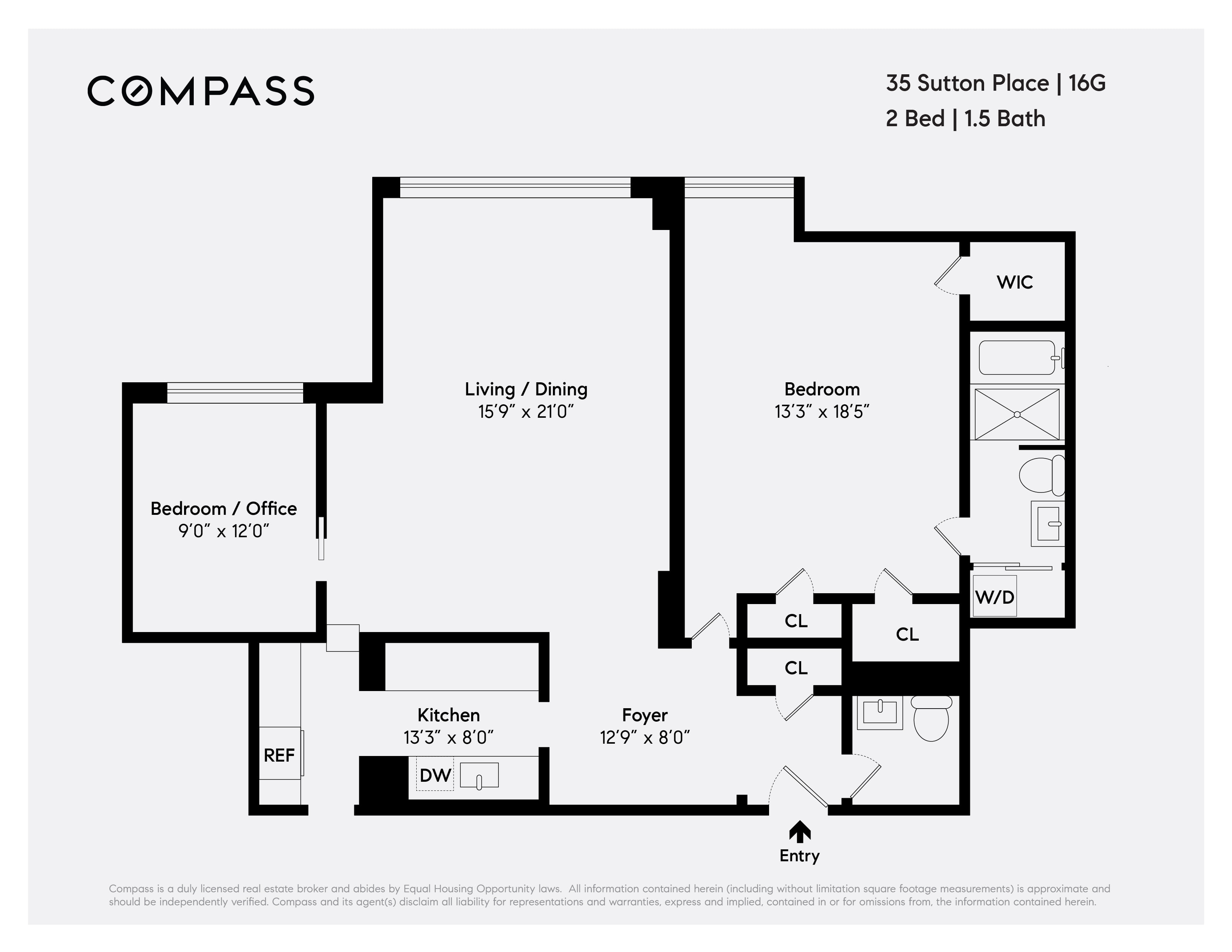 35 Sutton Place, Unit 16G Manhattan, NY 10022 - Photo 15 of 15