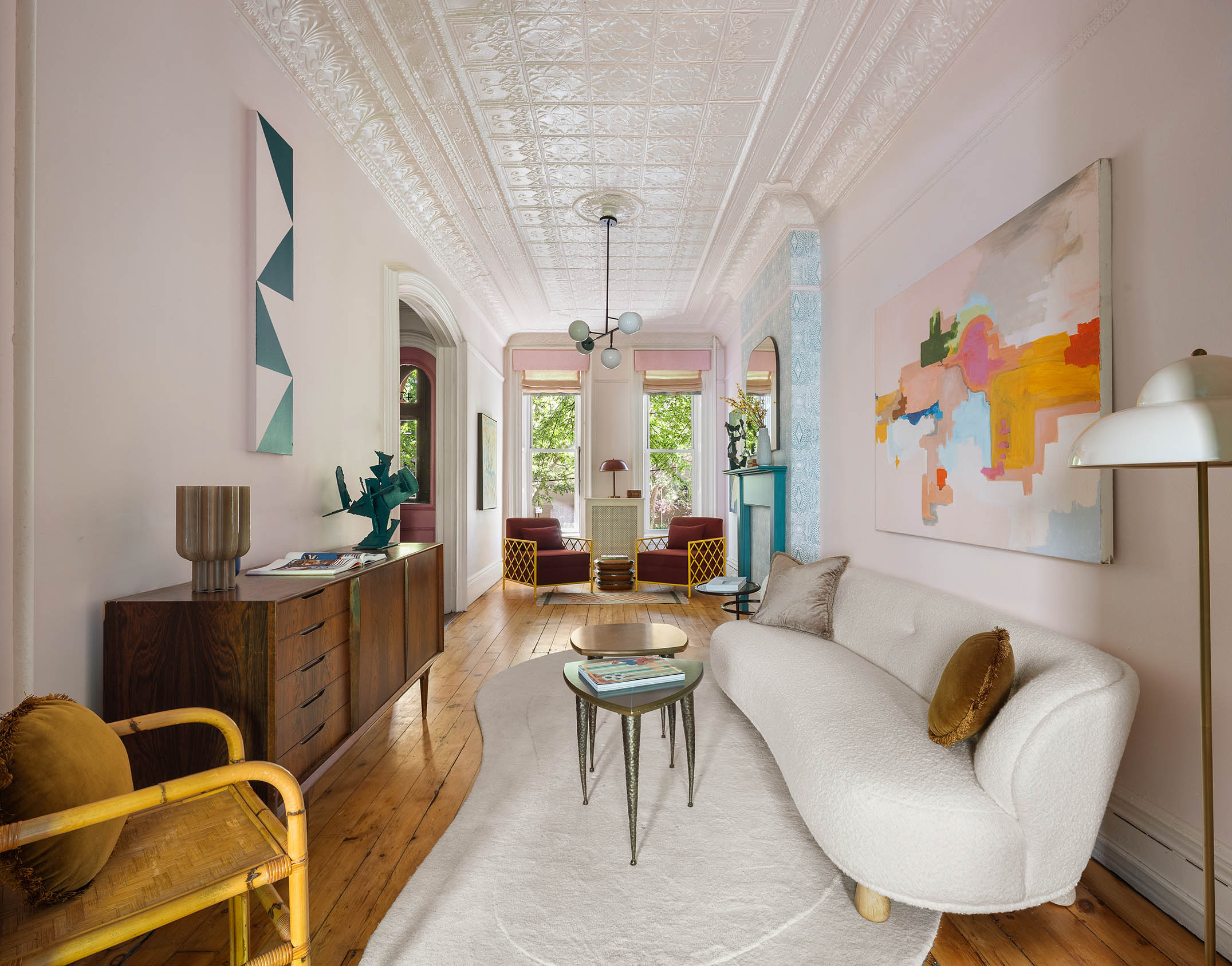 47 3rd Place Brooklyn, NY 11231 - Photo 6 of 20 a living room with furniture and a large window