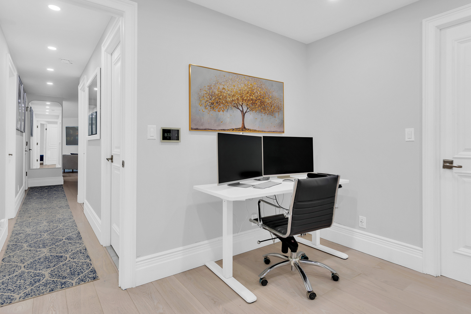 415 East 37th Street, Unit 9JK Manhattan, NY 10016 - Photo 10 of 28 a view of a workspace with furniture