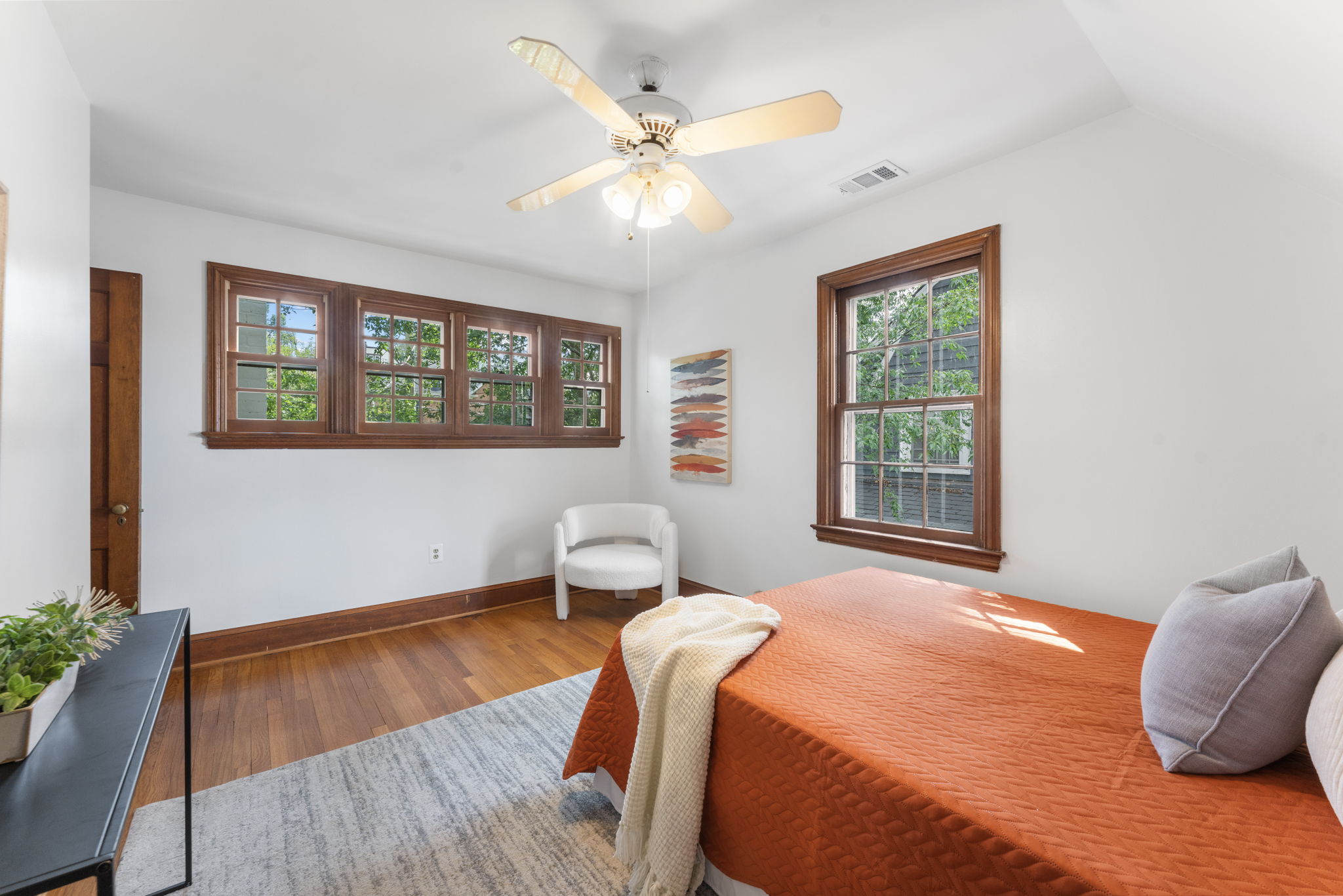 1325 Locust Road Northwest Washington, DC 20012 - Photo 33 of 56 a bedroom with a bed and a window