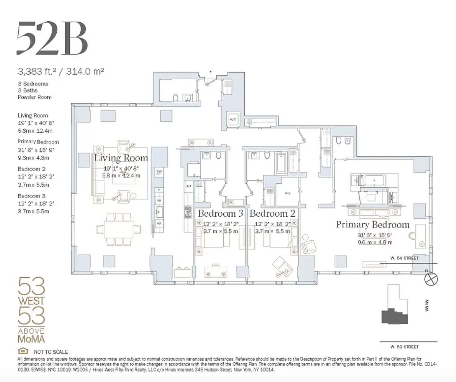 53 West 53rd Street, Unit 52B Manhattan, NY 10019 - Photo 15 of 15 Gallery Image 15