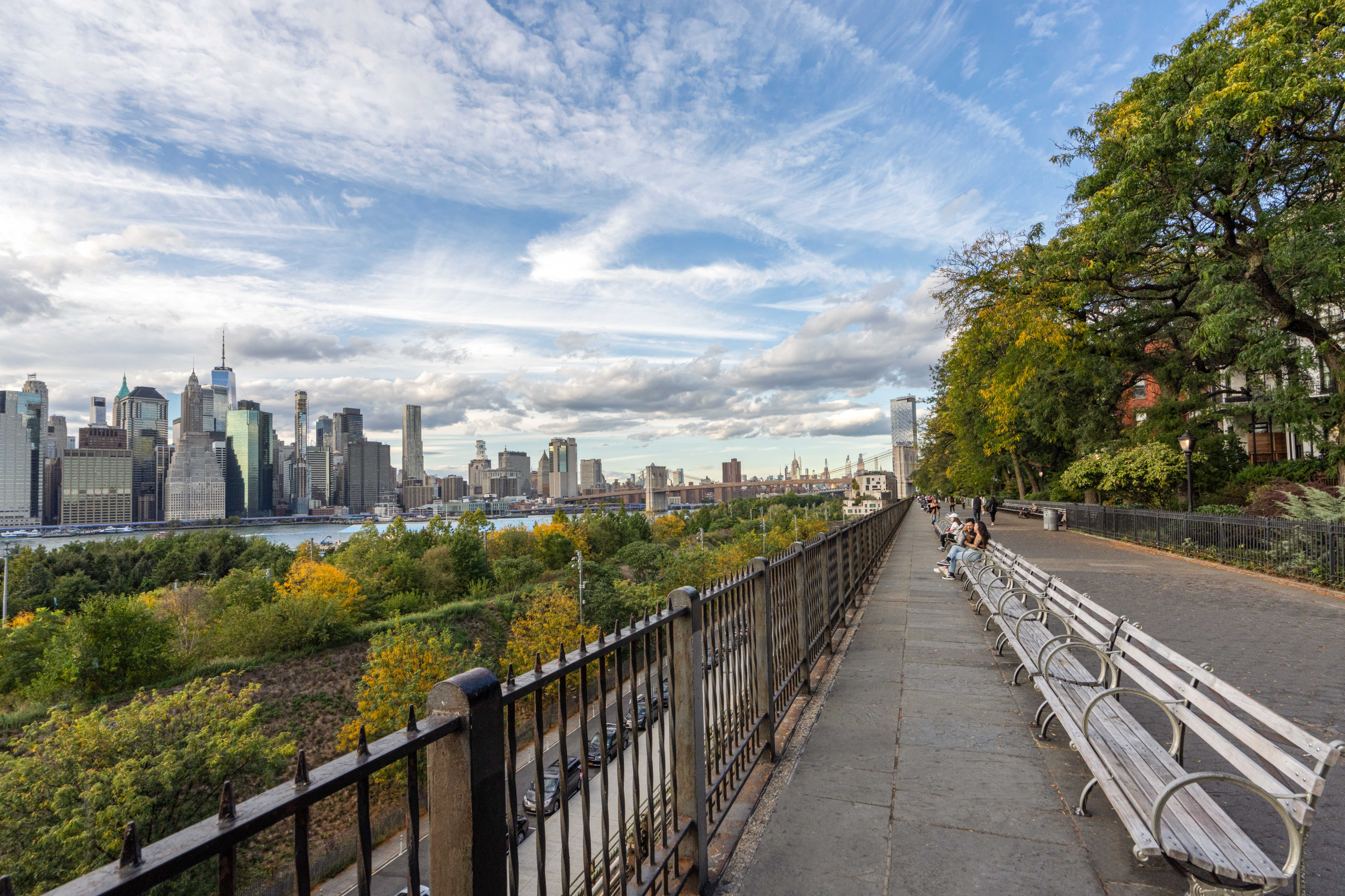 25 Monroe Place, Unit 1C Brooklyn, NY 11201 - Photo 13 of 14 a view of a city with lots of trees