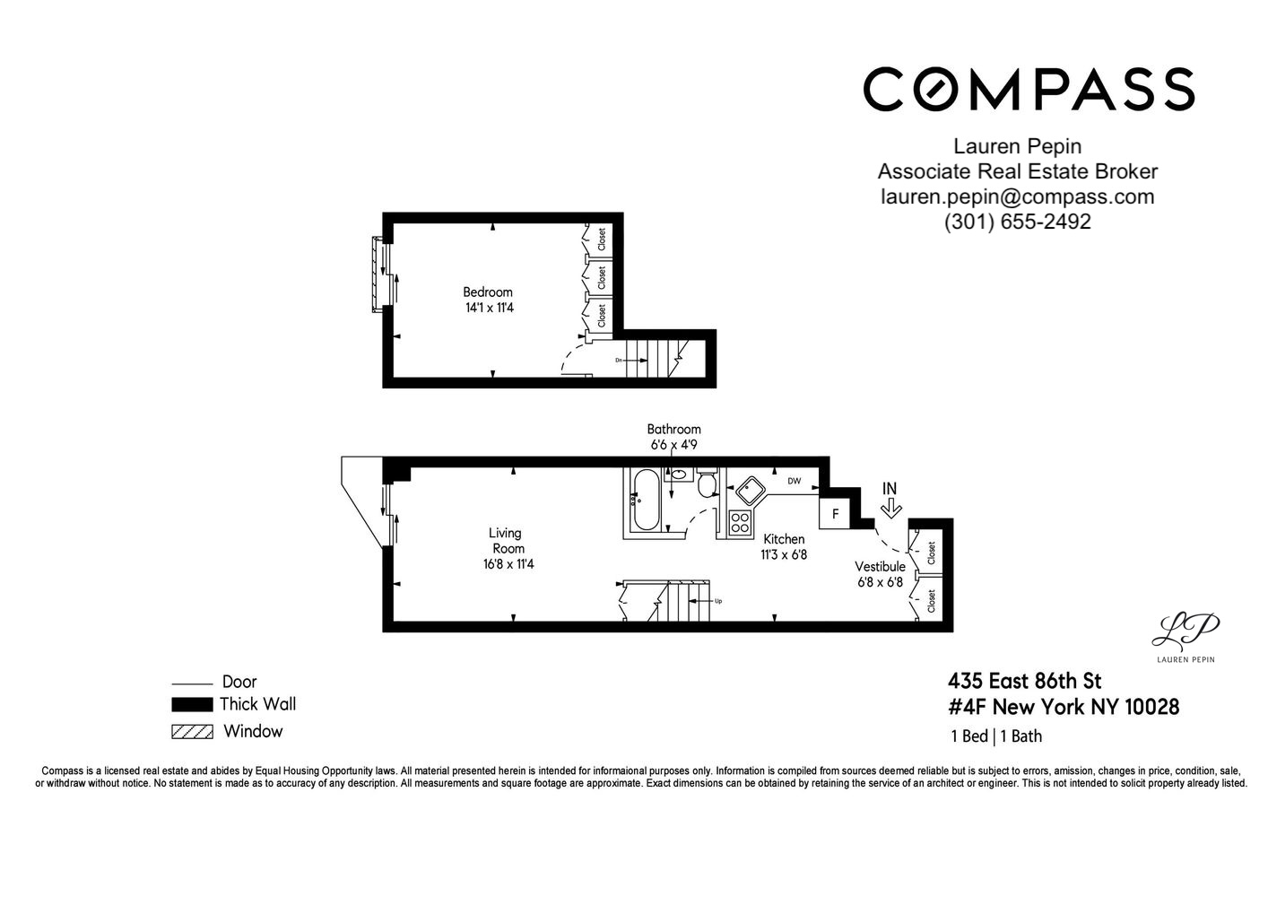 435 East 86th Street, Unit 4F Manhattan, NY 10028 - Photo 9 of 9 Gallery Image 9