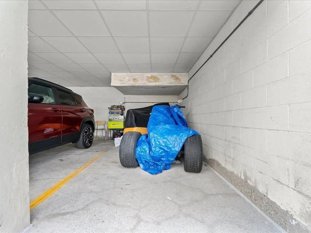 a front view of a building