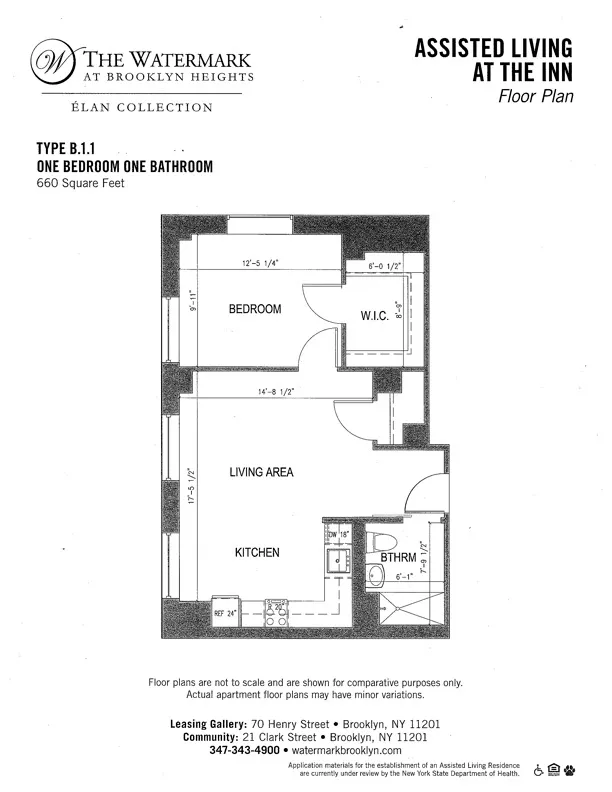 $14,495 | 21 Clark Street, Unit 1113 | Brooklyn Heights