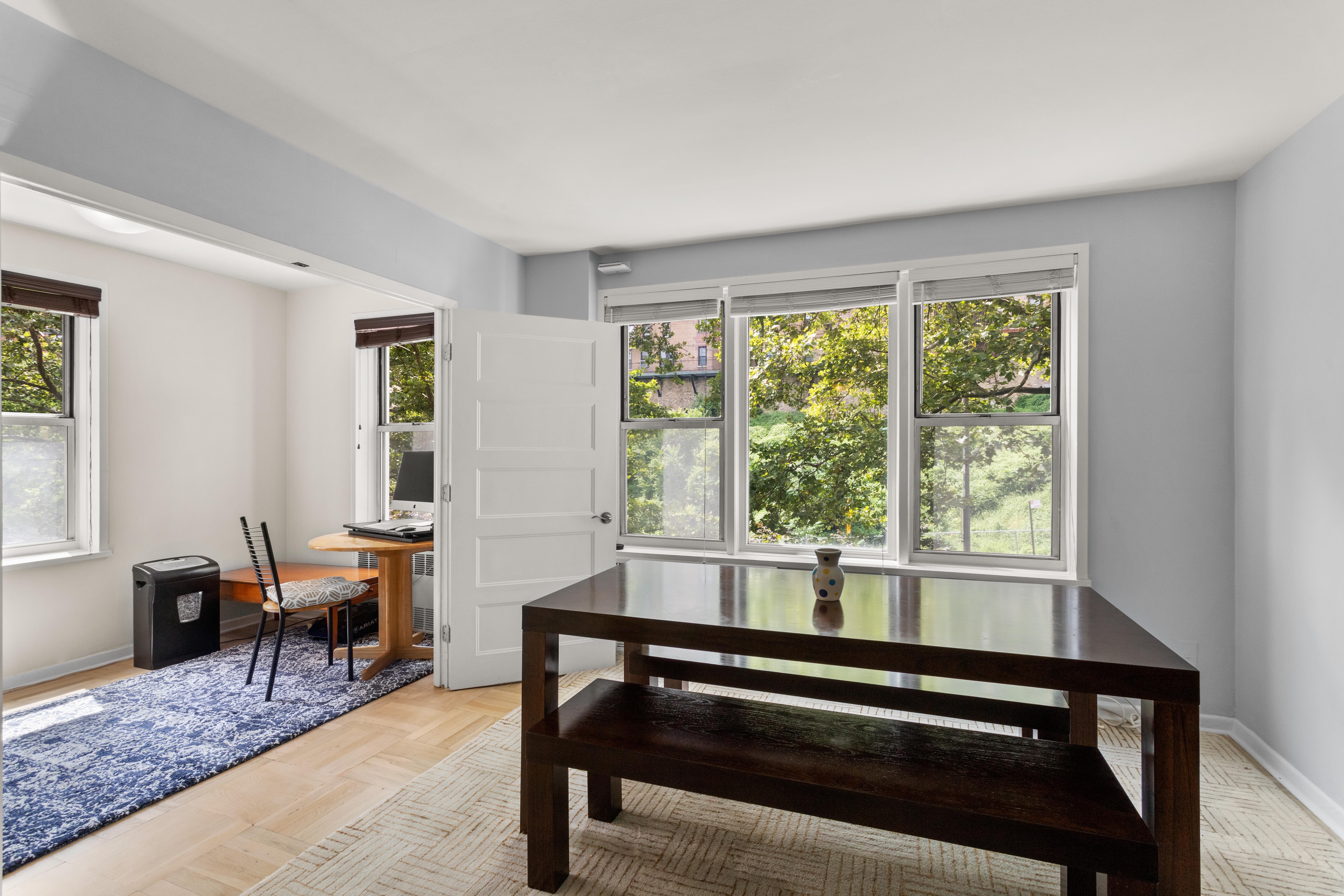66 Overlook Terrace, Unit 4K Manhattan, NY 10040 - Photo 3 of 26 a living room with furniture and a window
