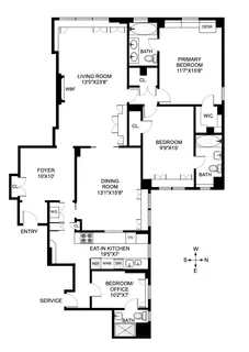 $2,700,000 | 1140 5th Avenue, Unit 14B | Upper East Side