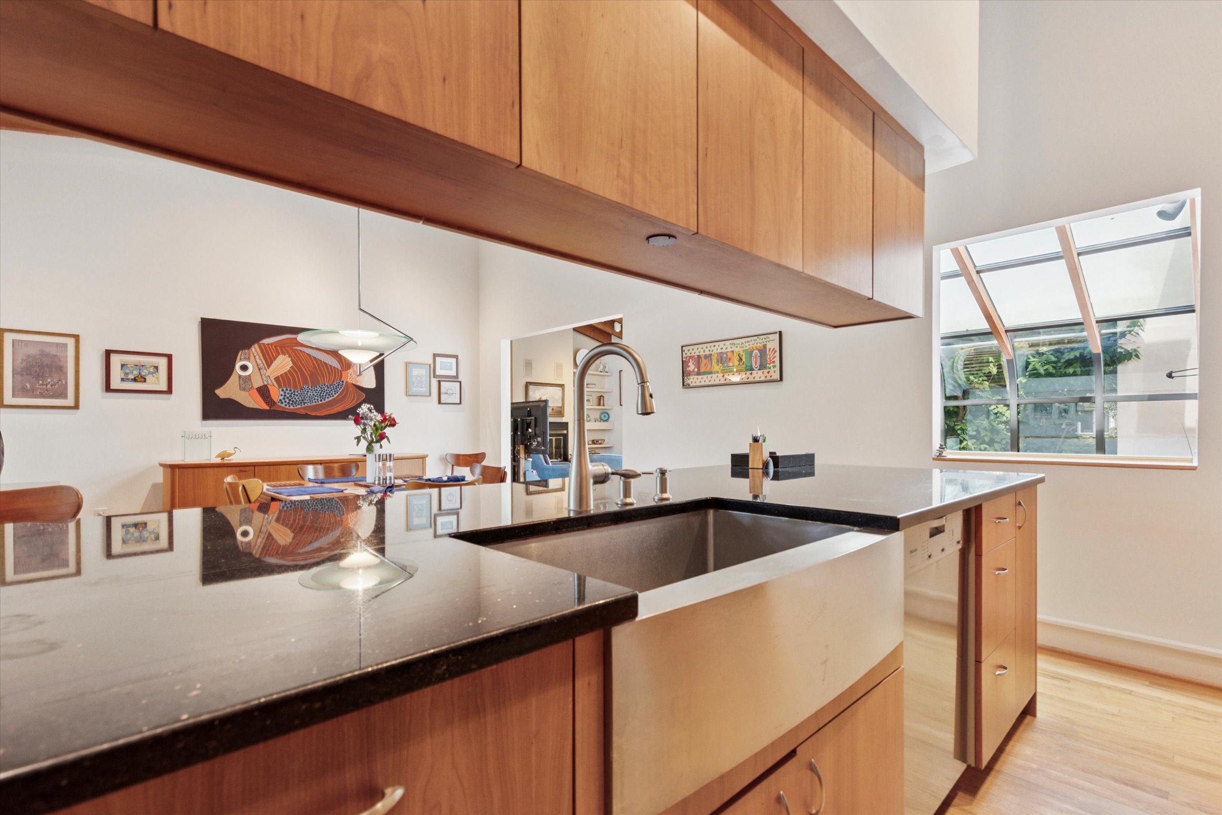 376 Merion Road Merion Station, PA 19066 - Photo 8 of 35 a kitchen with stainless steel appliances granite countertop a sink and a microwave