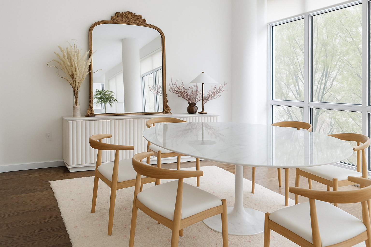 101 North 5th Street, Unit 2AB Brooklyn, NY 11249 - Photo 4 of 10 a view of a dining room with furniture and a window