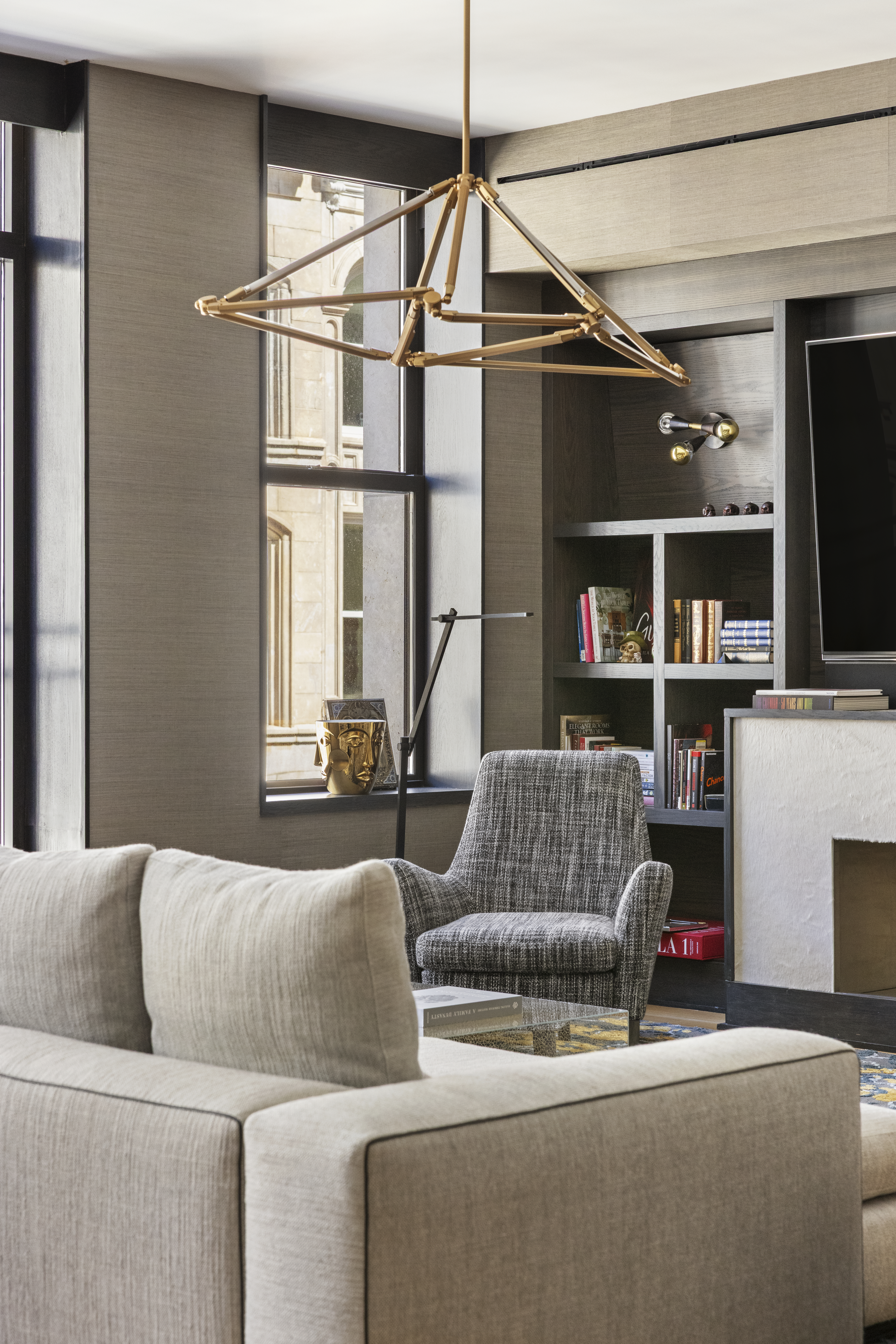 71 Reade Street, Unit 5A Manhattan, NY 10007 - Photo 4 of 27 a living room with furniture and a window