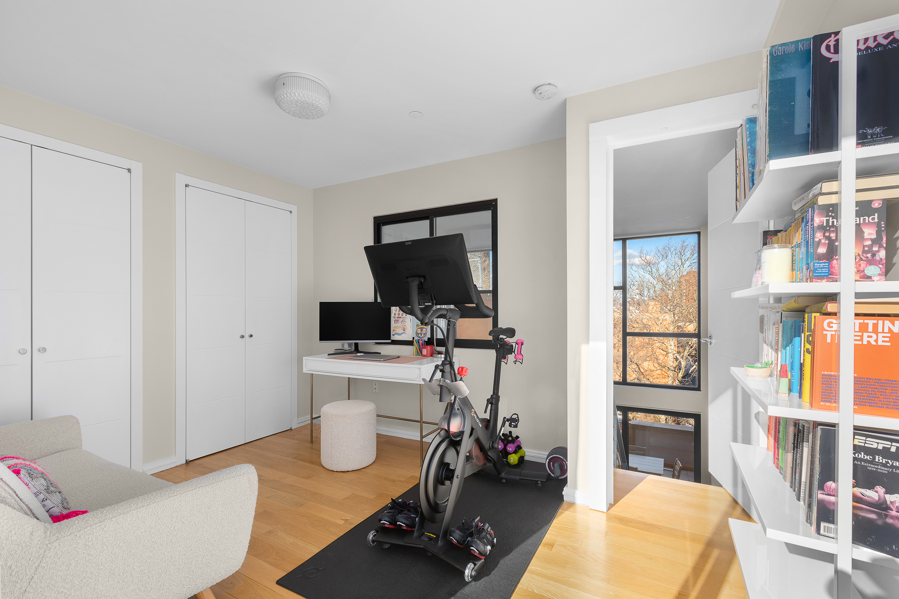 364 Lafayette Avenue, Unit 4A Brooklyn, NY 11238 - Photo 8 of 12 a room with furniture and a flat screen tv