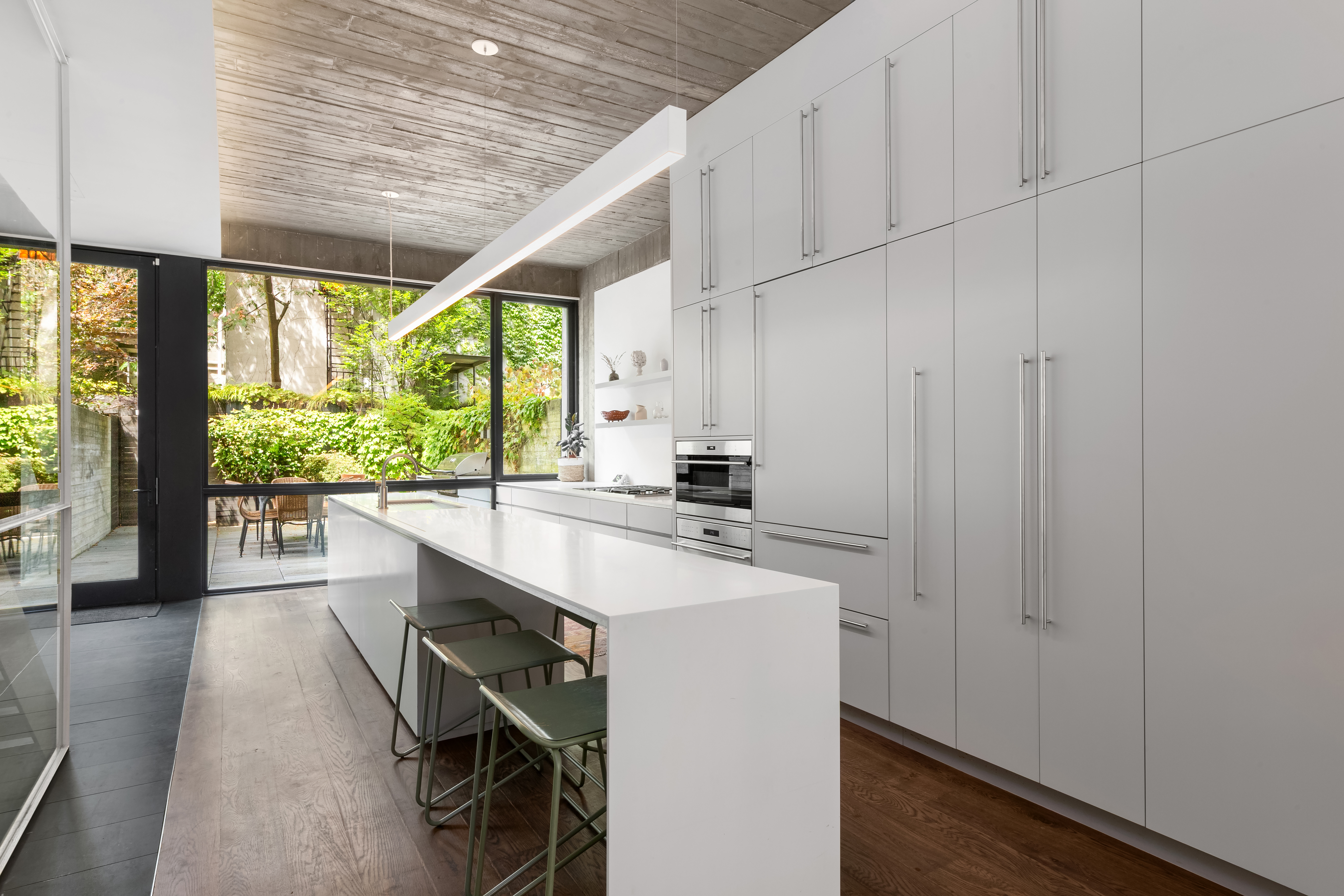 3 Wythe Lane Brooklyn, NY 11249 - Photo 8 of 30 a kitchen with a sink and wooden floor