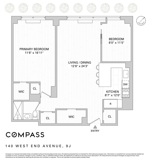 140 West End Avenue, Unit 9J Manhattan, NY 10023 - Photo 15 of 15