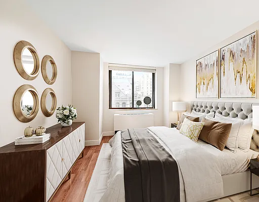 280 Park Avenue South, Unit 7A Manhattan, NY 10010 - Photo 5 of 13 a bedroom with a bed and a window