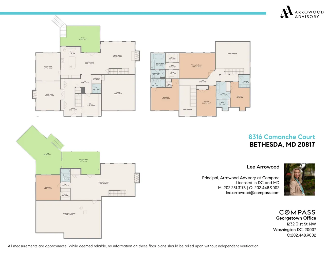 $2,295,000 | 8316 Comanche Court, Bethesda, MD 20817