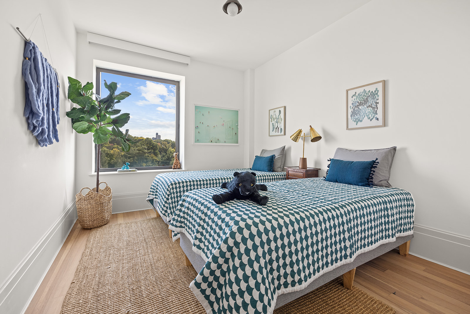 1 Prospect Park West, Unit 8C Brooklyn, NY 11215 - Photo 8 of 11 a bedroom with bed and a window