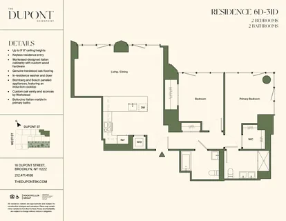 $8,995 | 16 Dupont Street, Unit 16D | Greenpoint