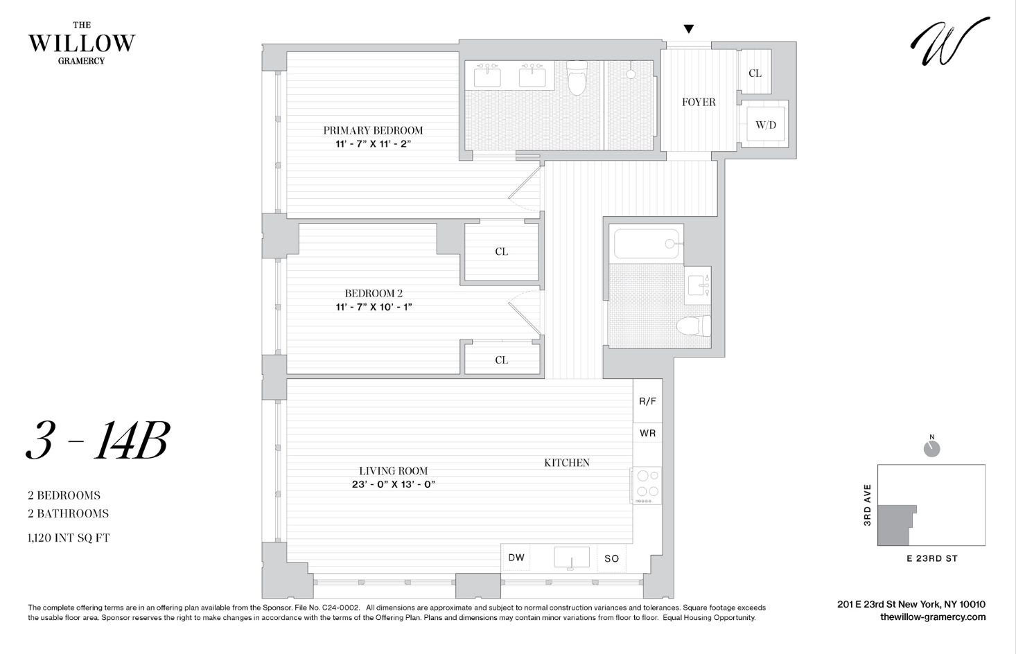 201 East 23rd Street, Unit 12B Manhattan, NY 10010 - Photo 19 of 19 a picture of a wall and white wall