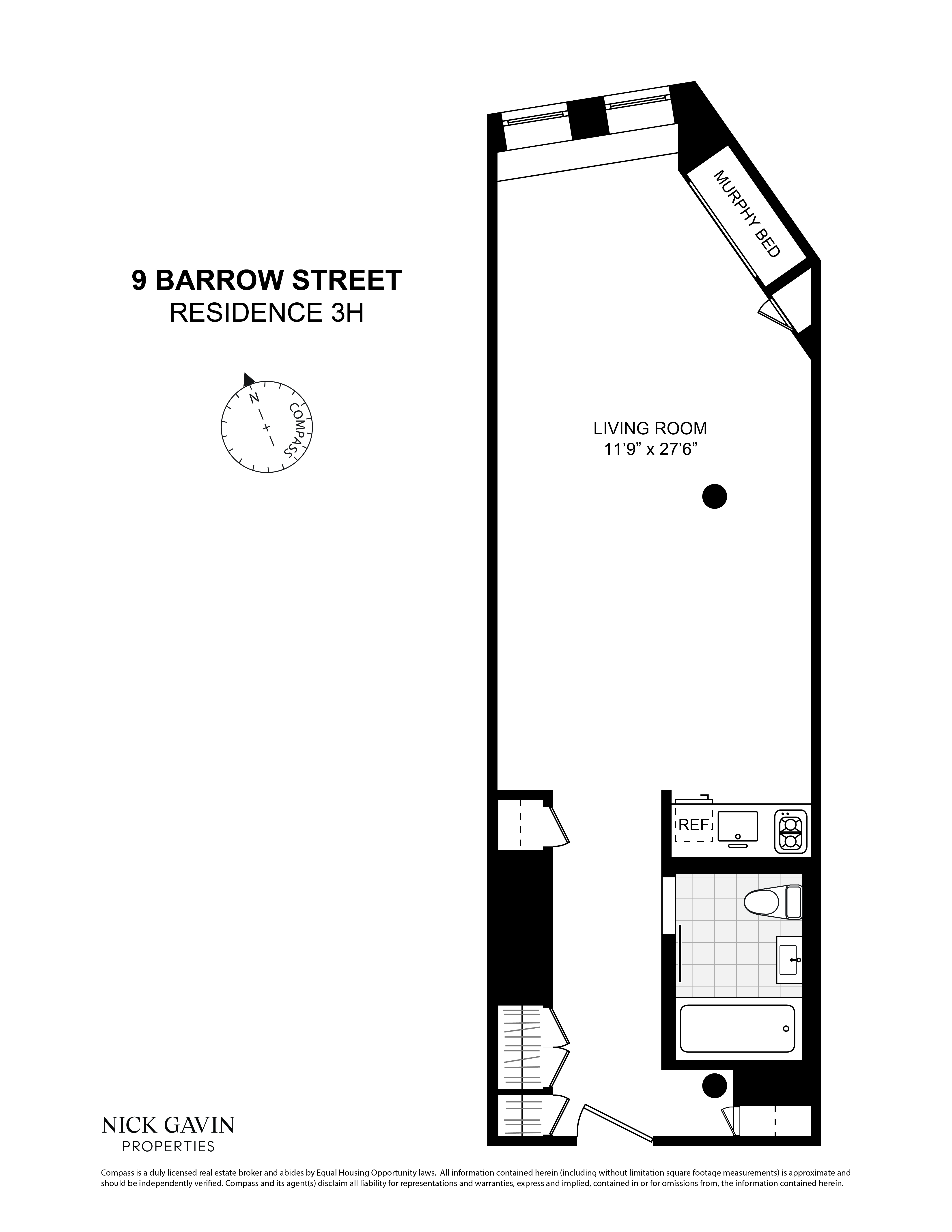 9 Barrow Street, Unit 3H Manhattan, NY 10014 - Photo 9 of 9 a picture of a park
