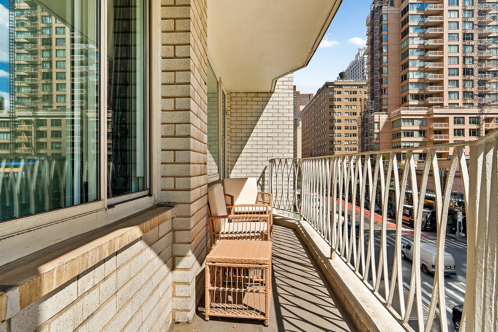1160 3rd Avenue, Unit 4EF Manhattan, NY 10065 - Photo 10 of 11 a view of balcony with wooden floor