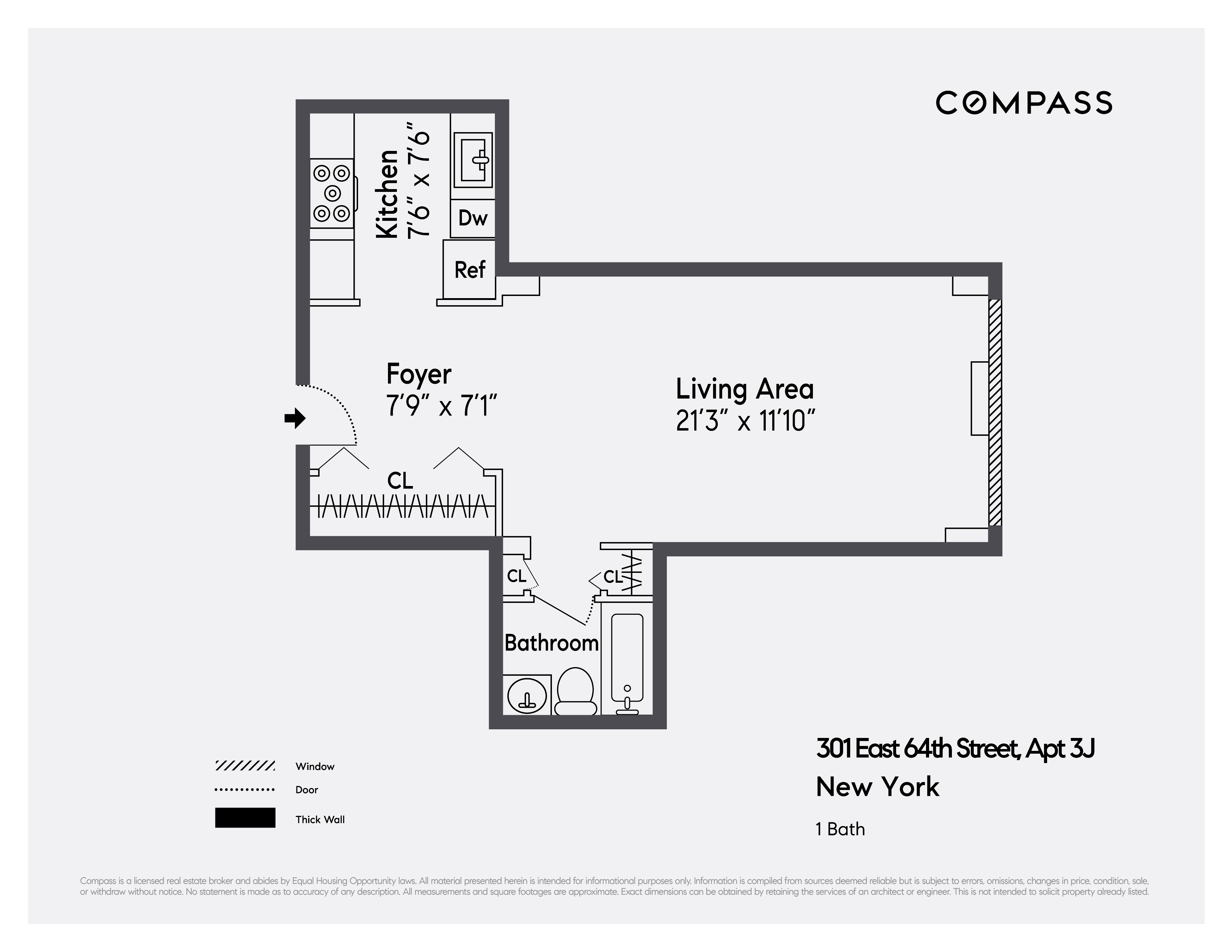 301 East 64th Street, Unit 4J Manhattan, NY 10065 - Photo 6 of 6 a picture of a wall