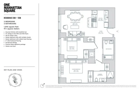 $2,199,000 | 252 South Street, Unit 53B | Manhattan