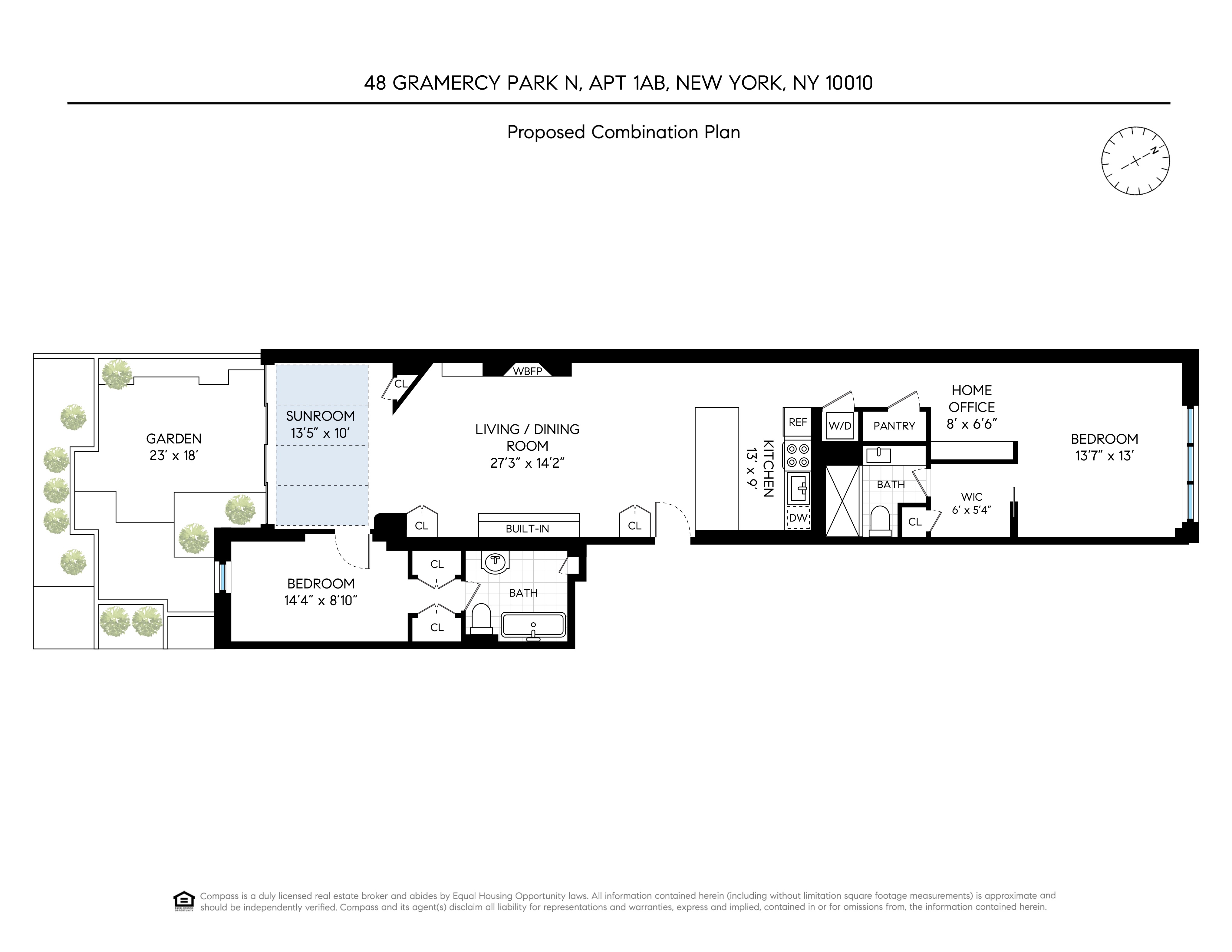 48 Gramercy Park North, Unit 1A Manhattan, NY 10010 - Photo 14 of 14 a picture of a room with a bench