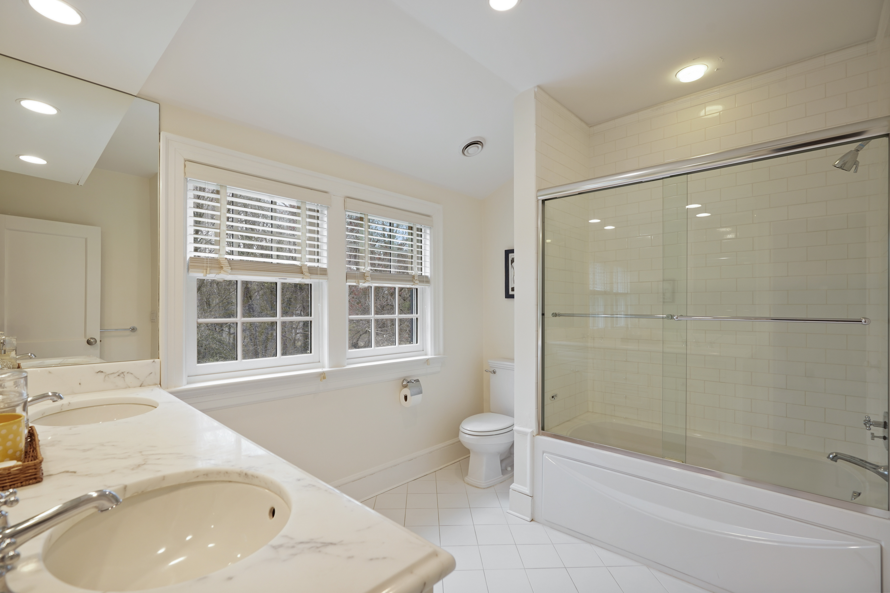 15 Anderson Road Greenwich, CT 06830 - Photo 20 of 30 a bathroom with a sink toilet and shower