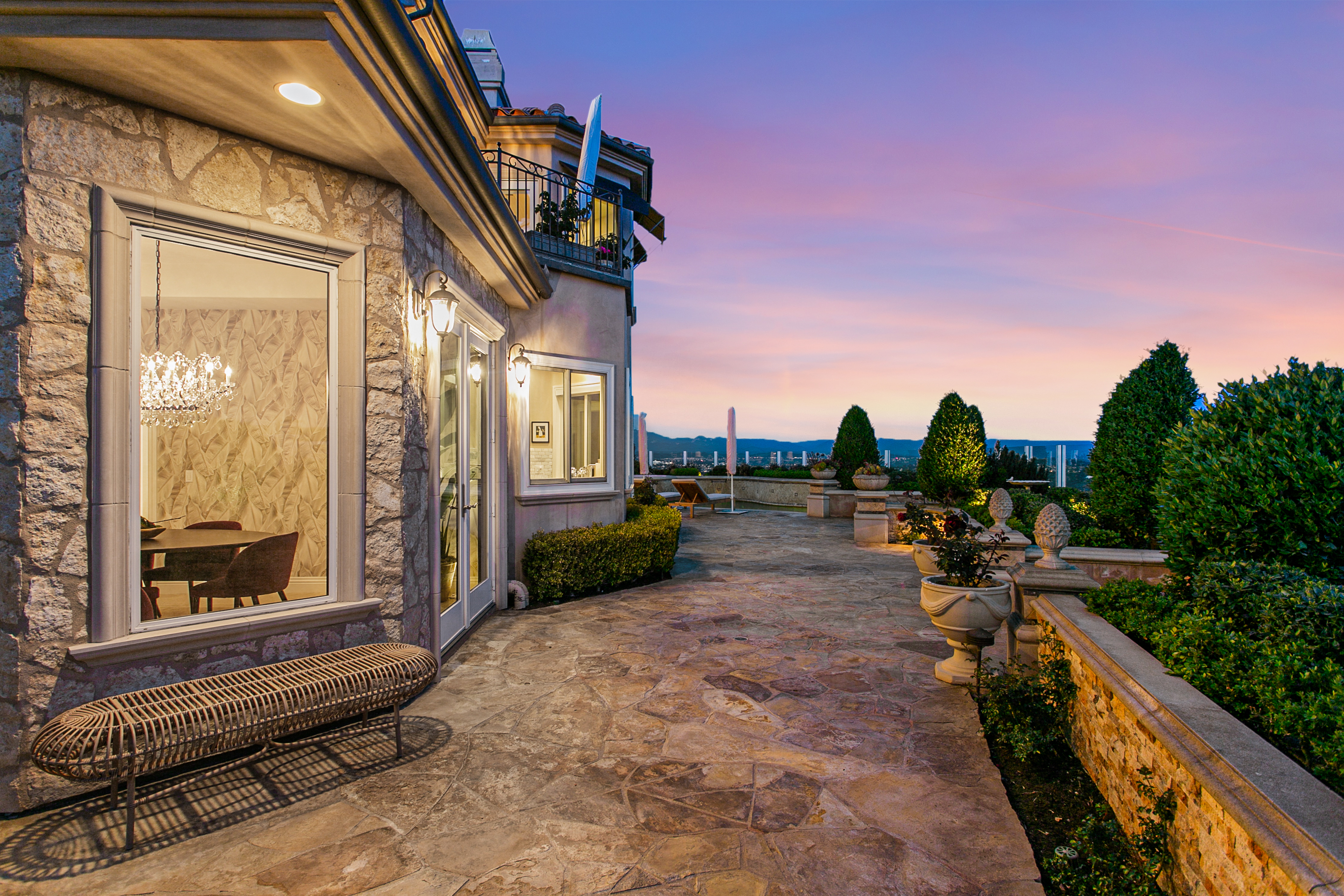 10 Vista Montemar Laguna Niguel, CA 92677 - Photo 27 of 67 a view of a porch with furniture and floor to ceiling window