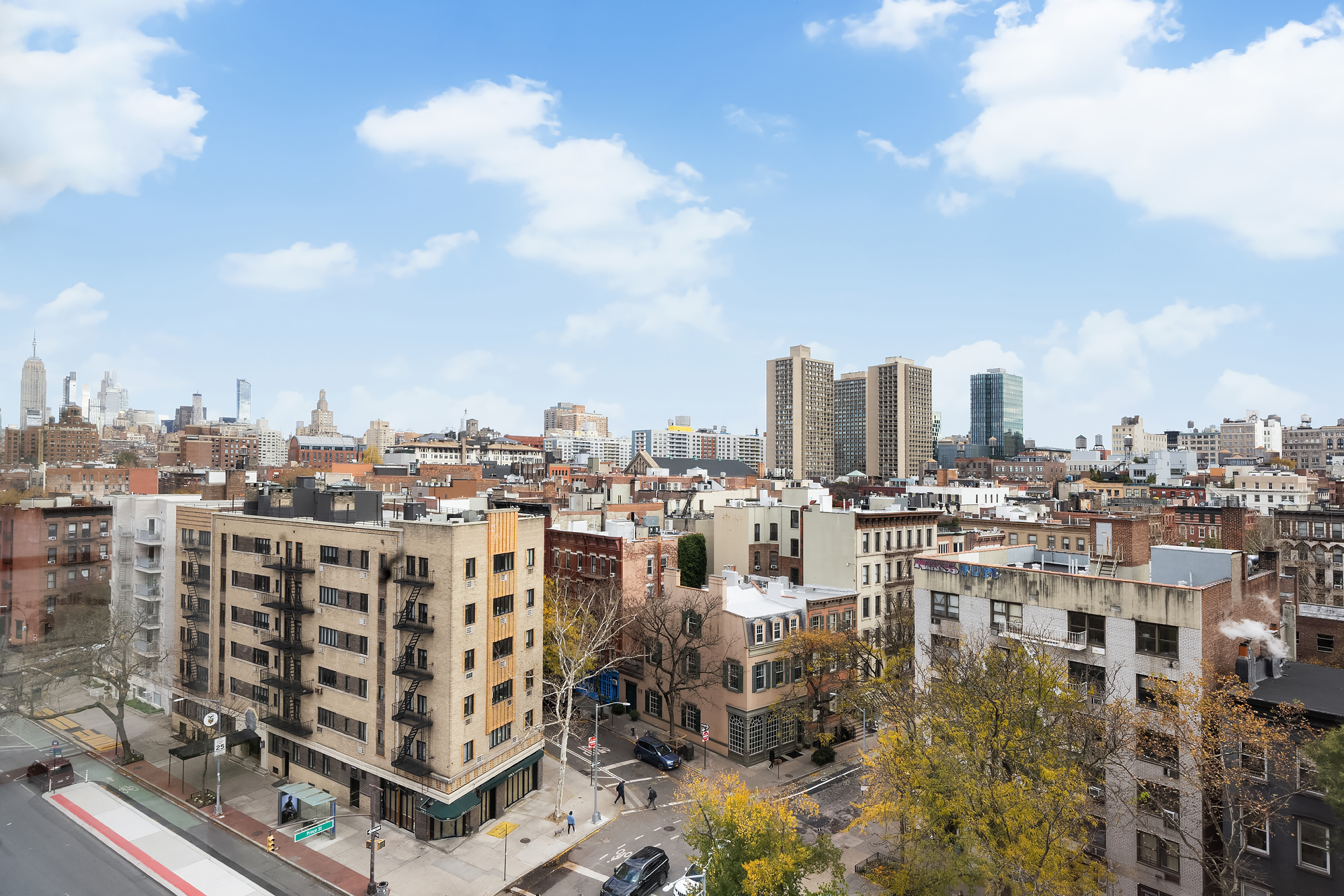 2 Charlton Street, Unit 10F Manhattan, NY 10014 - Photo 12 of 13 a view of city with tall buildings