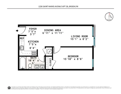 $450,000 | 1226 Saint Marks Avenue, Unit 2B | Weeksville