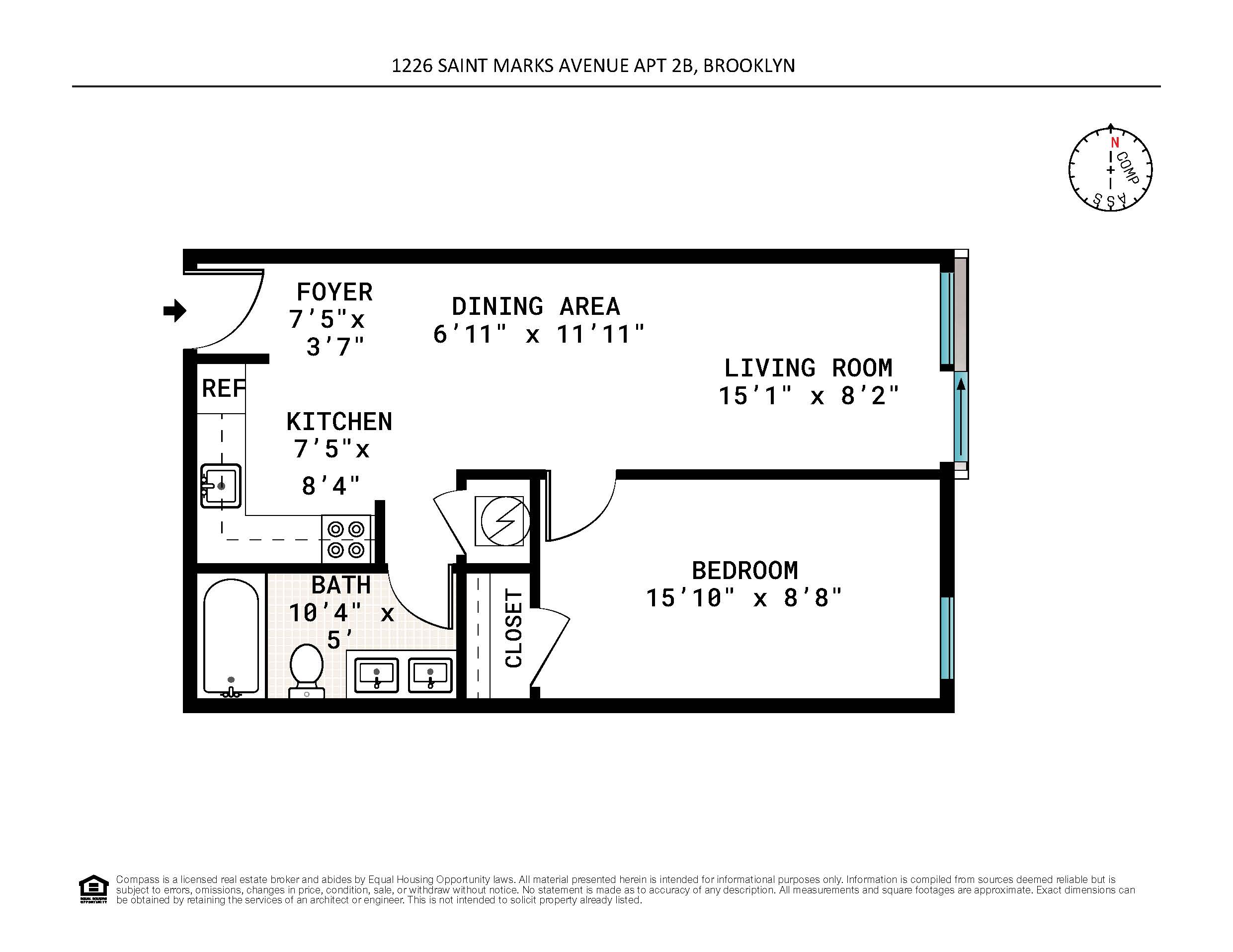 1226 Saint Marks Avenue, Unit 2B Brooklyn, NY 11213 - Photo 7 of 7