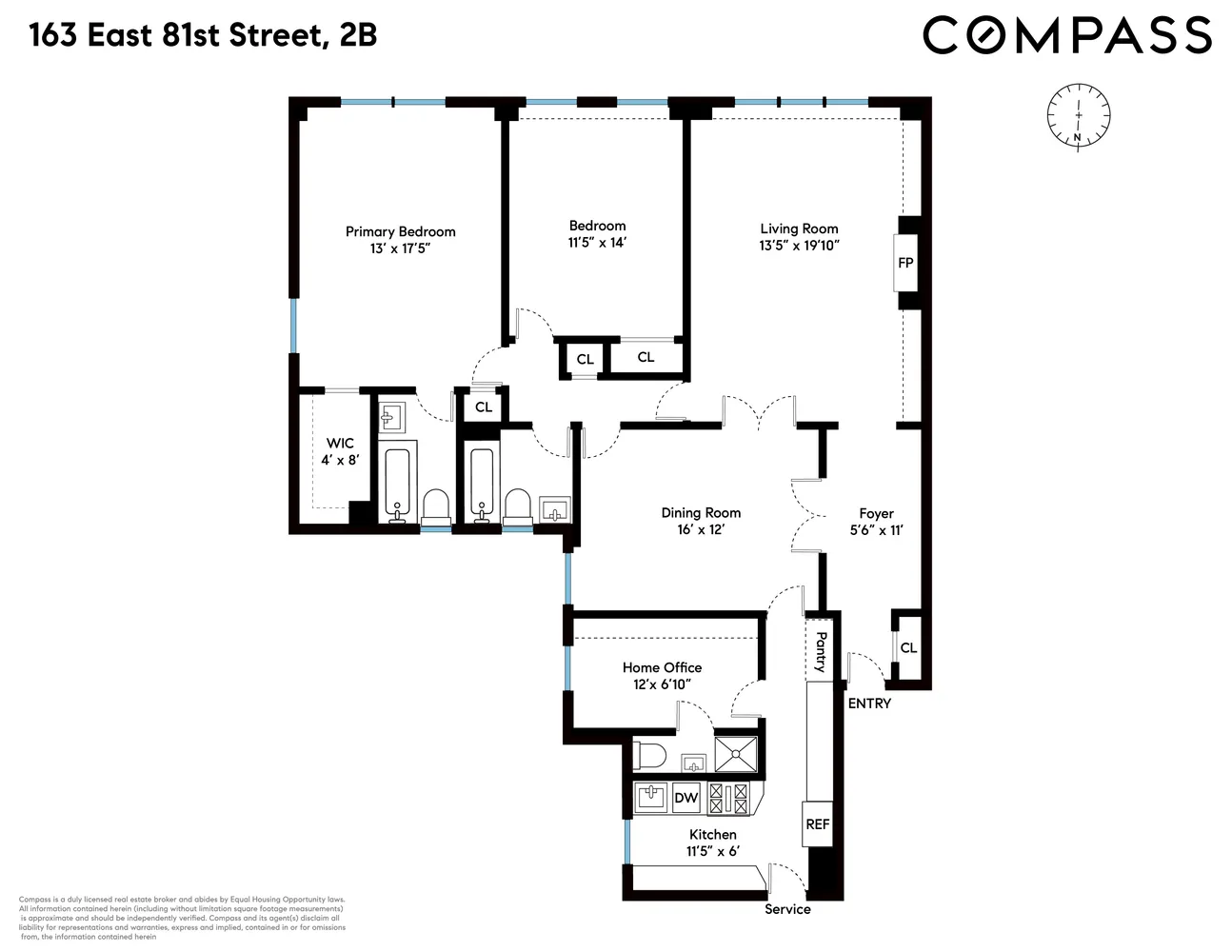 $1,875,000 | 163 East 81st Street, Unit 2B | Upper East Side